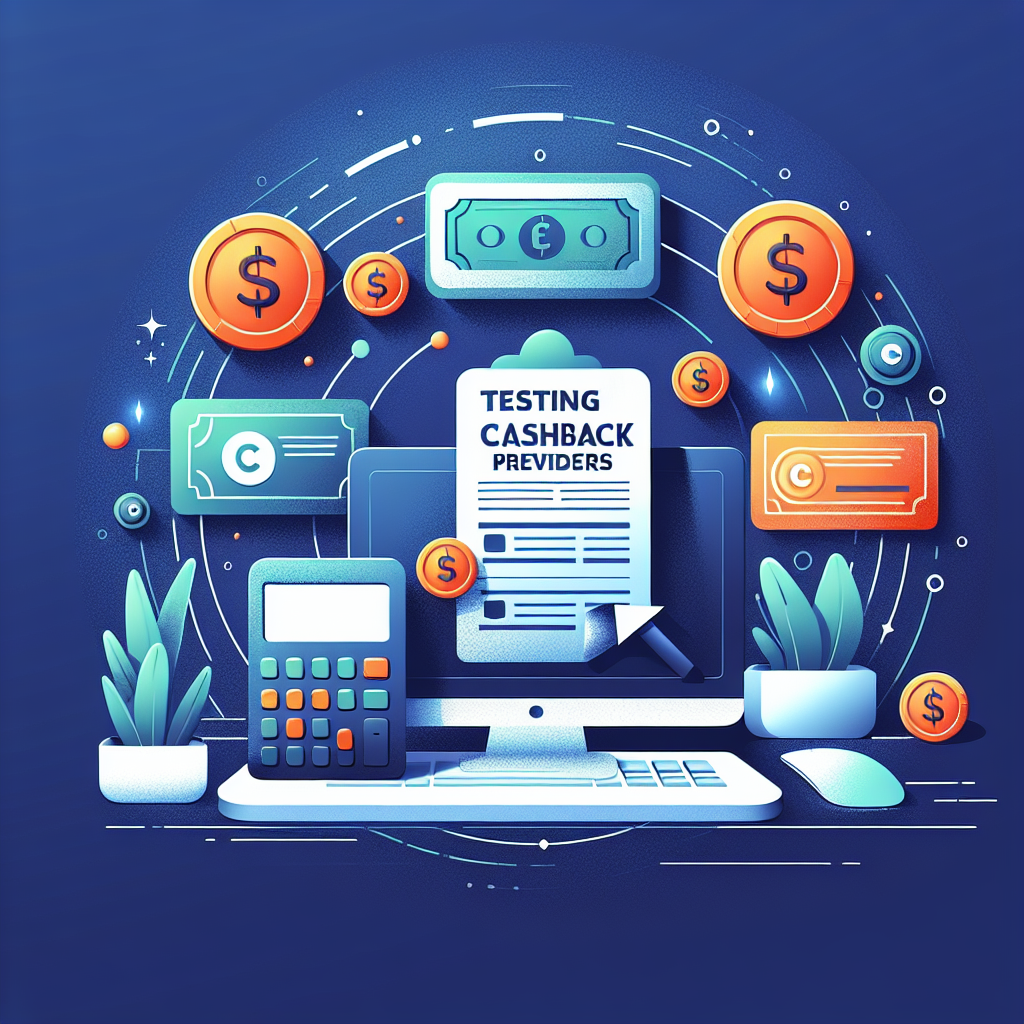 Cashback Anbieter testen